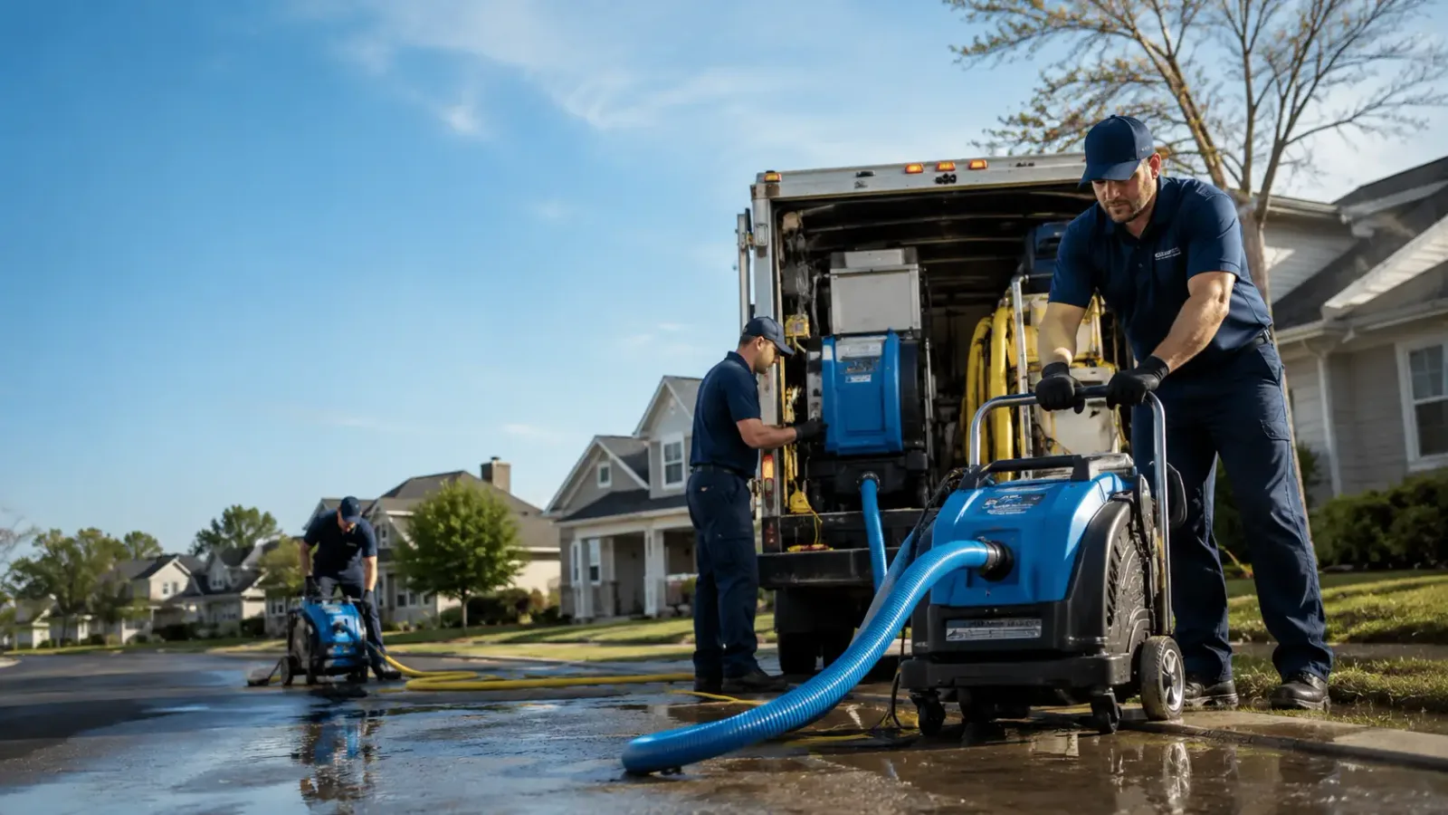 Flood Damage Cleanup in Deville, LA